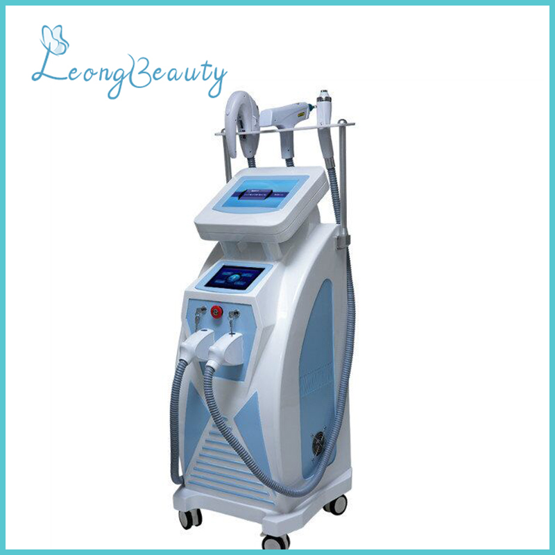 E-light Rf Yag Laser 3in1 kone karvanpoistoon tatuoinnin poistoon